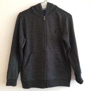 Nautica Boys Dark Gray Sweatshirt